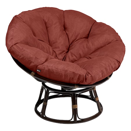 Classic Accessories Montlake Water-Resistant 50" Papasan Cushion, Heather Henna 60-539-046601-EC